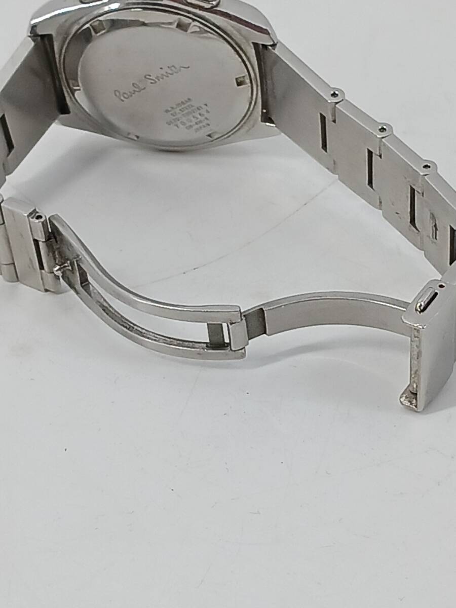 19842-02*Paul Smith/ Paul Smith финальный I z хронограф 0520 наручные часы мужской часы T002161Y 700564 STEELE сделано в Японии неподвижный товар *