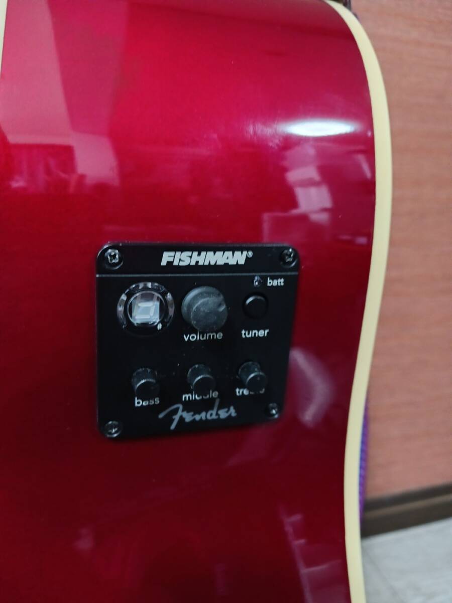 19914-02*Fender/ крыло SONORAN ACOUSTIS California Series электроакустическая гитара гитара CSD140 06440 мягкий чехол имеется *