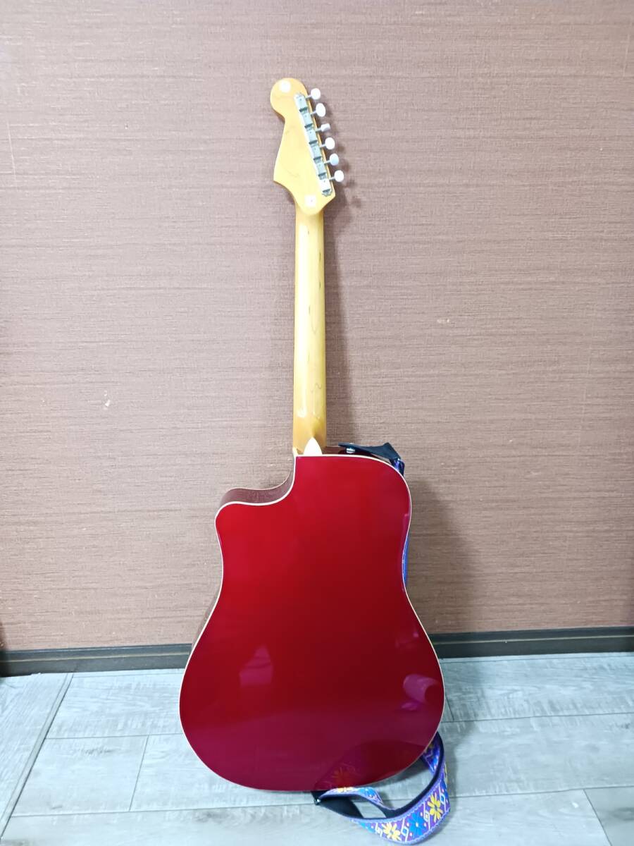 19914-02*Fender/ крыло SONORAN ACOUSTIS California Series электроакустическая гитара гитара CSD140 06440 мягкий чехол имеется *