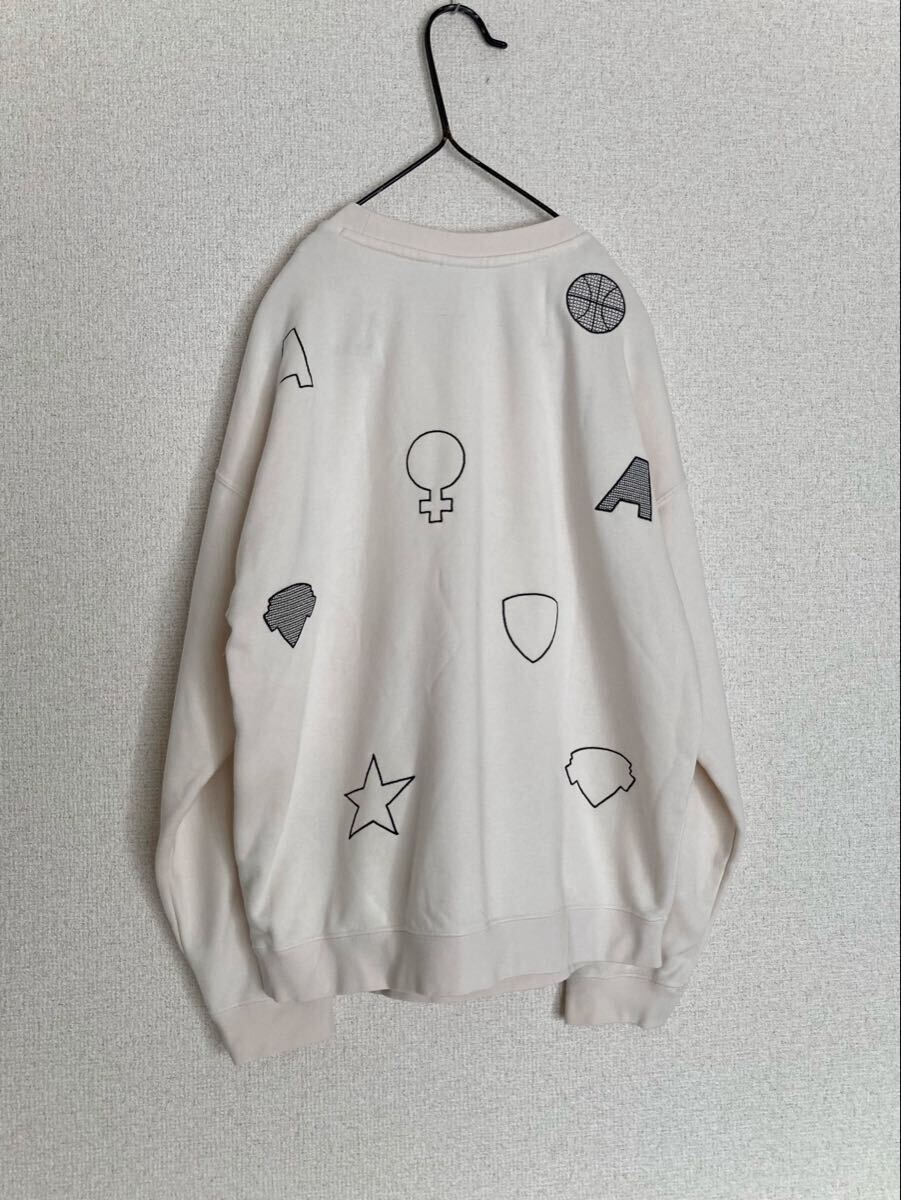 ＊adidas＊アディダス＊刺繍柄 プルオーバースウェット トップス＊(fp)_画像2