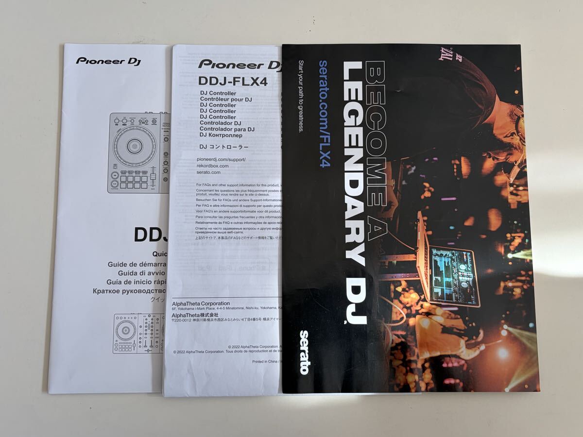 Pioneer DDJ-FLX4 DJコントローラー USBバスパワー / rekordbox・Serato対応 / 美品 DJコントローラー_画像2