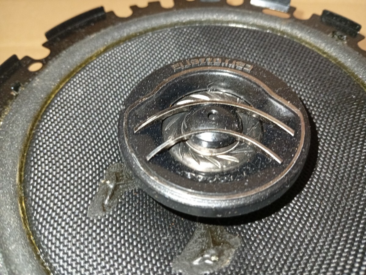 カロッツェリア　carrozzeria　TS-F1610　16cm コアキシャル スピーカー　中古品_画像7