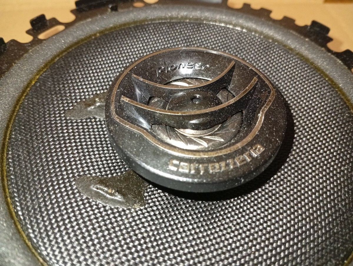 カロッツェリア　carrozzeria　TS-F1610　16cm コアキシャル スピーカー　中古品_画像8