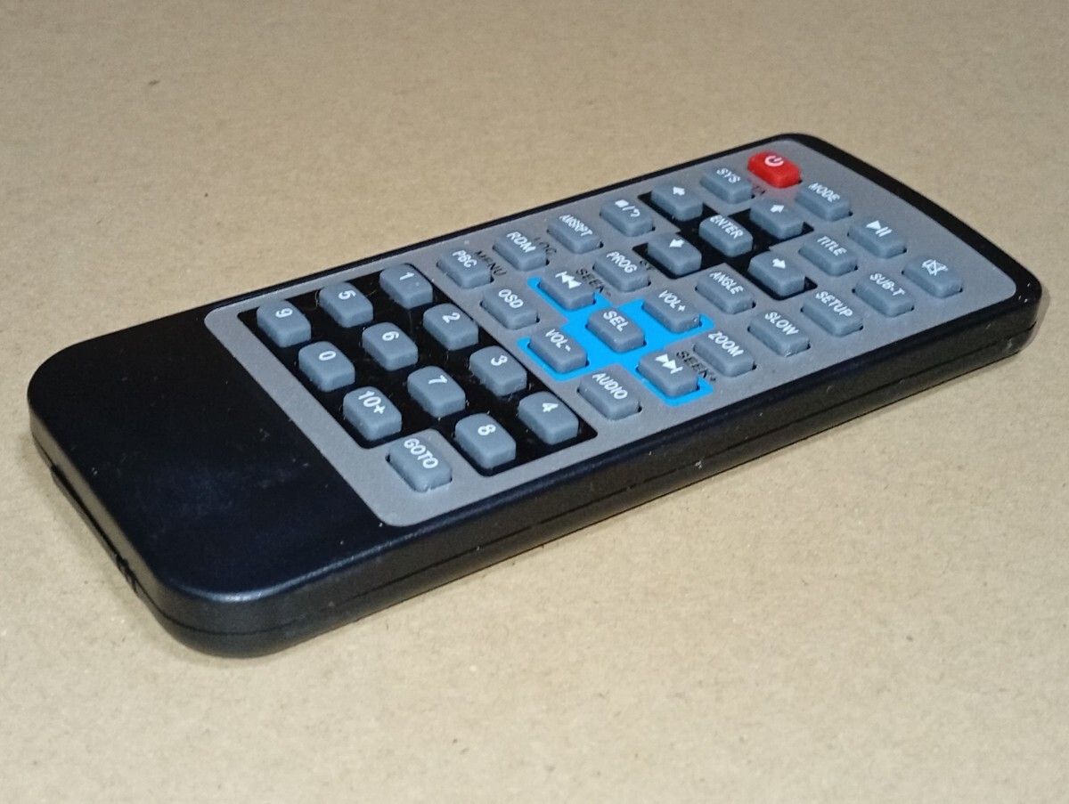 wowauto　TLD-AD01用？リモコンのみ　中古品　ジャンク品　動作未確認_画像7