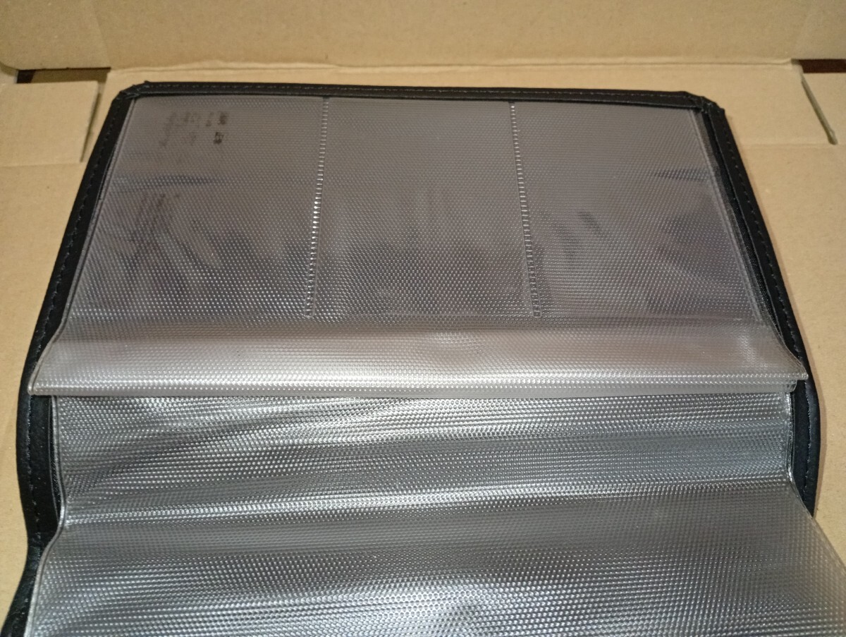 (027)VOLVO　ボルボ　純正　車検証入れ　取説入れ　取説ケース　車検証ケース　中古品_画像4