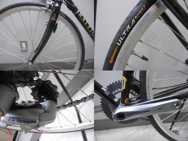 RALEIGH・ラレー・Carton・ロードバイク・Shimano ULTEGRA 搭載・Fフォーク・カーボン / サイズ CT 48㎝・TP 48㎝_画像9
