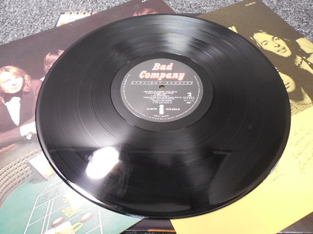 Bad Company・バッドカンパニー / STRAIGHT SHOOTER ( 帯あり・国内盤 ) 　 　 LP盤・ILS-80135_画像7