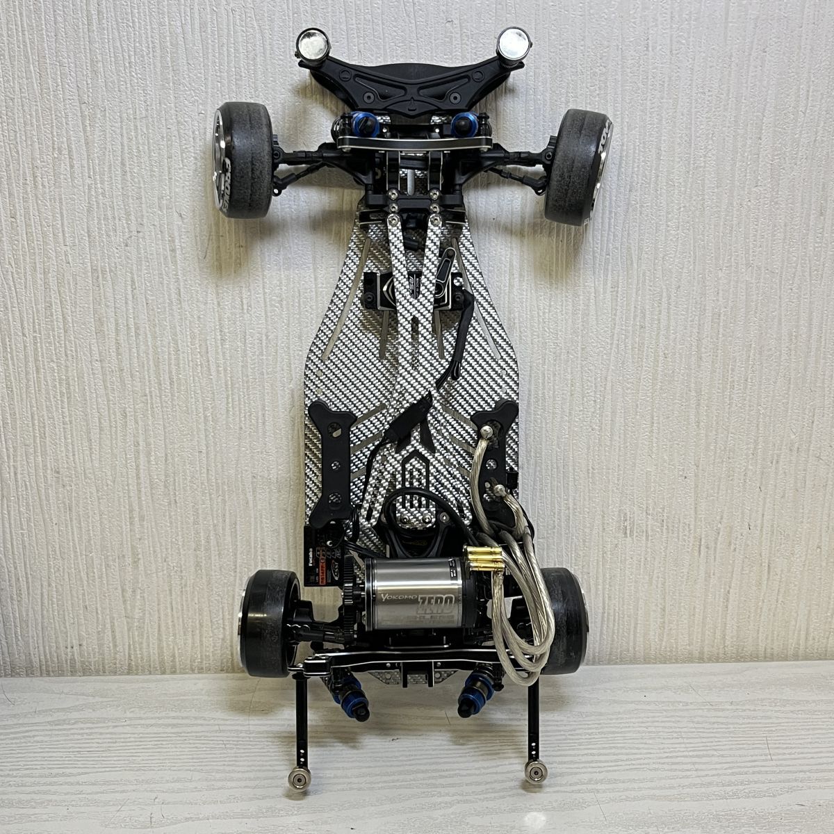 ▲G311【送140】1円～ ヨコモ 1/10 YD-2 風間オート RWD & フタバ 4PK 2.4G Super プロポ 風間オート オプションパーツ付 ボディ付_画像2