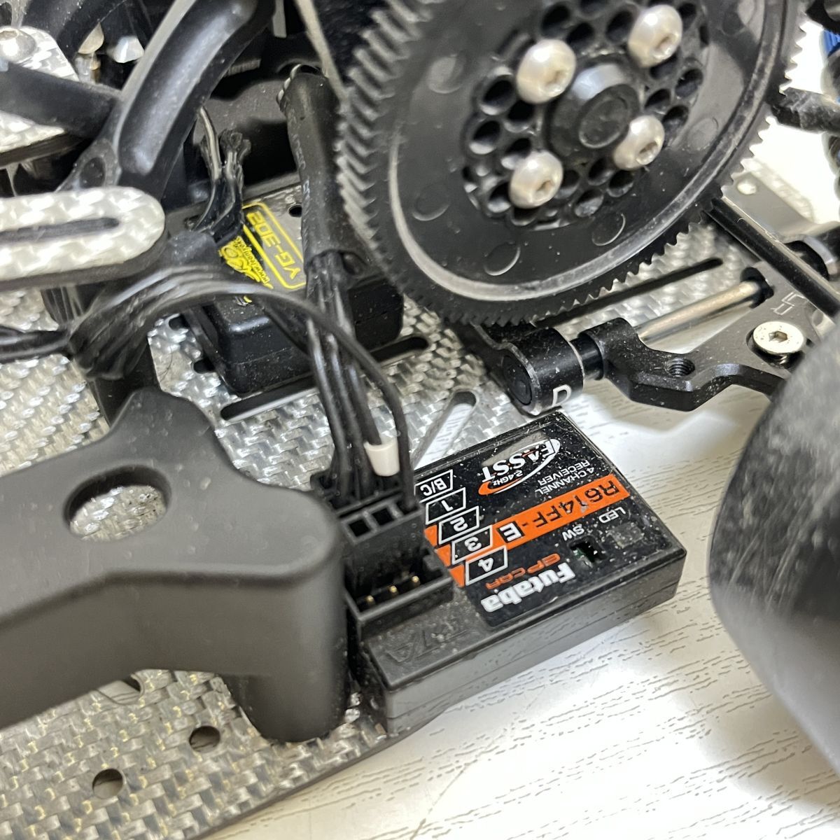 ▲G311【送140】1円～ ヨコモ 1/10 YD-2 風間オート RWD & フタバ 4PK 2.4G Super プロポ 風間オート オプションパーツ付 ボディ付_画像4