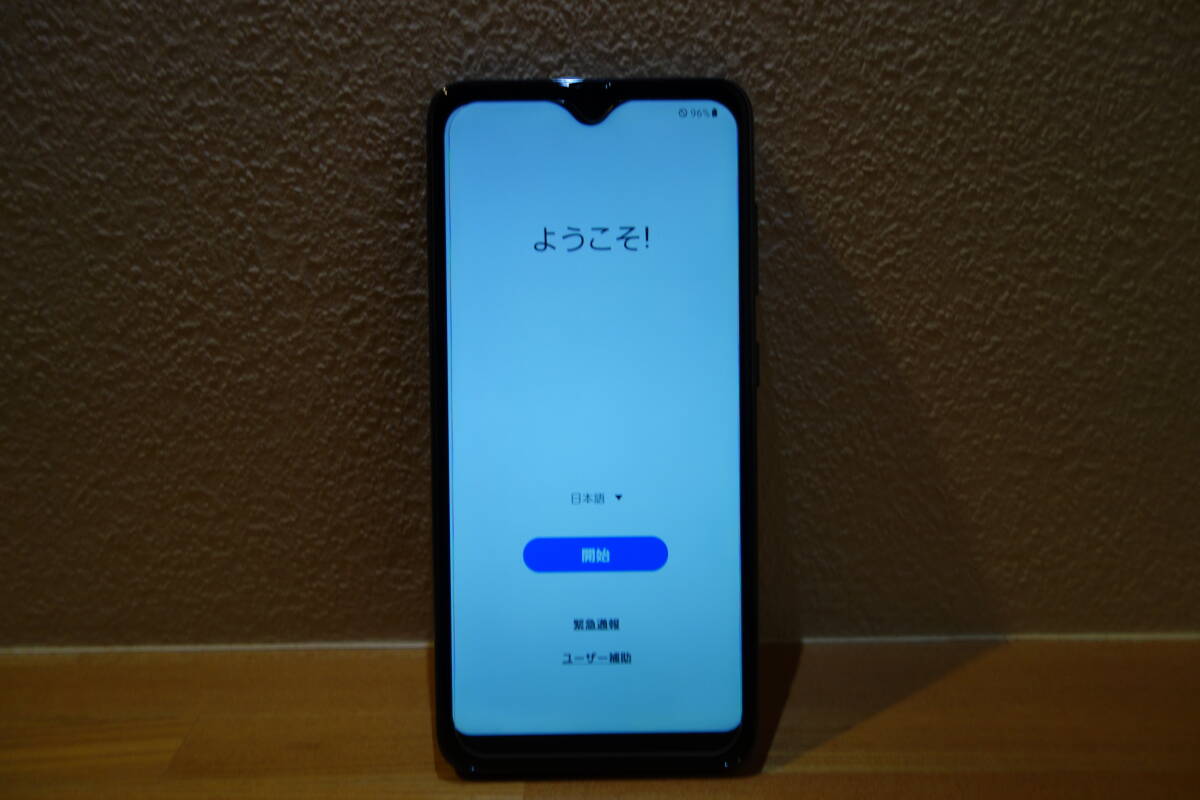 Galaxy A21 SCV49 черный 