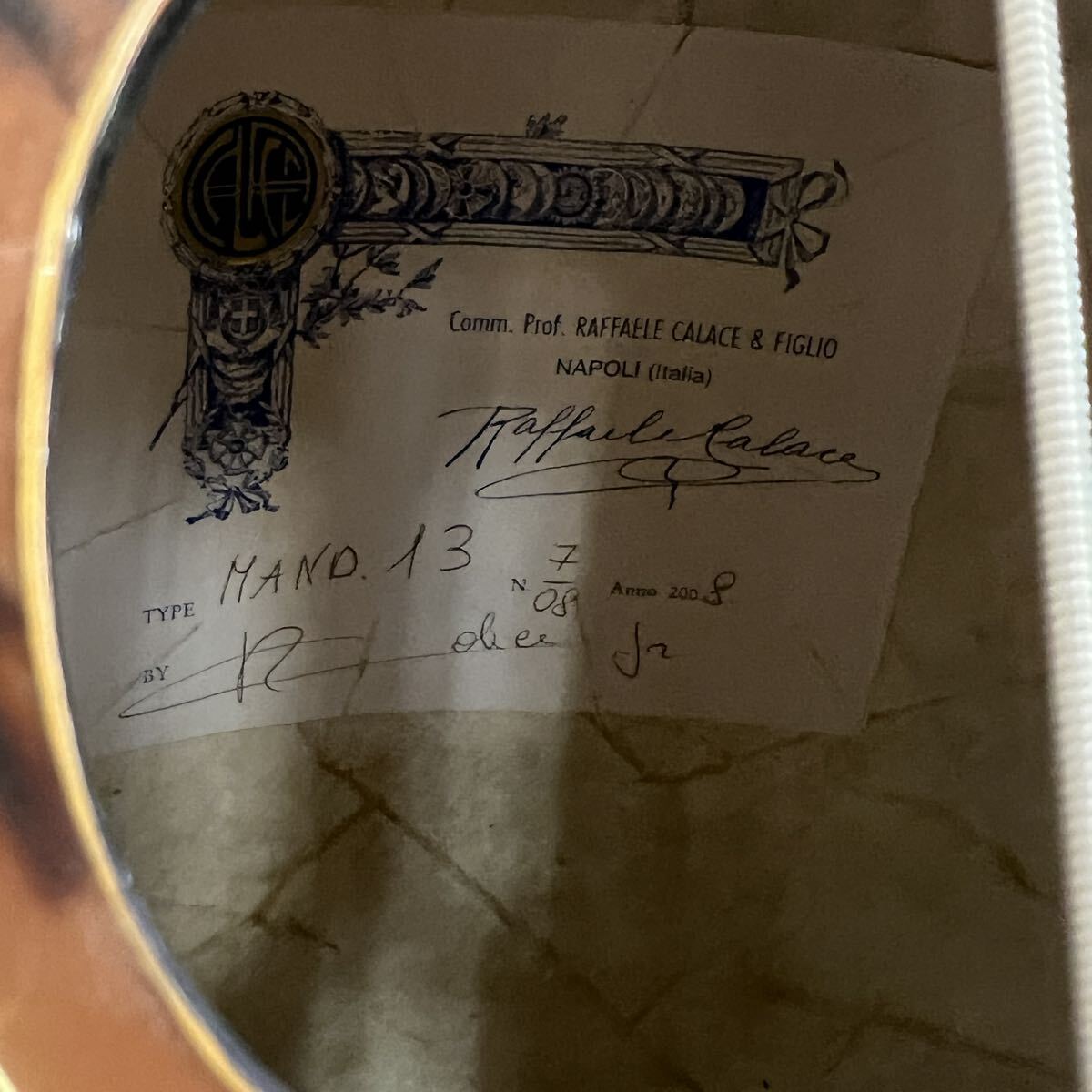 [1121-01] цвет che No.13 мандолина струнные инструменты с футляром текущее состояние товар включение в покупку не возможно 