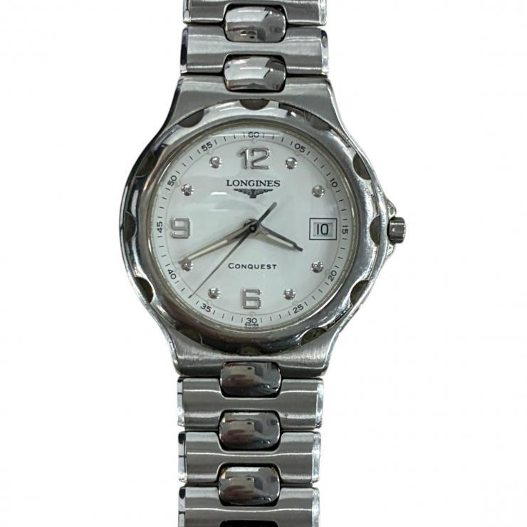 LONGINES ロンジン 2本セット ペアウォッチ メンズ レディース 腕時計 稼働品 電池交換済 【現状品】_画像3