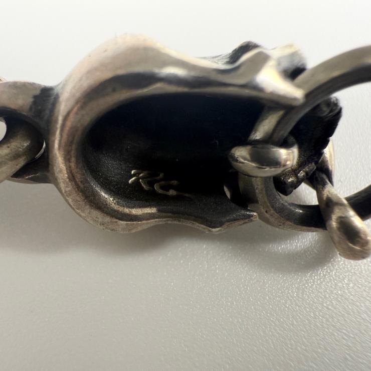 Rat Race ラットレース Crying Skull Top クライングスカルトップ スカルペンダント スカルネックレス シルバー925 Silver925 【中古品】_画像4