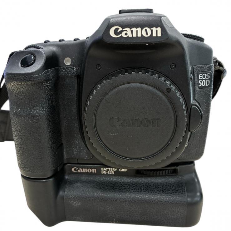 canon キャノン EOS50D 本体 レンズ バッテリー タムロン TAMRON XR Di BG-E2N 【現状品】_画像2