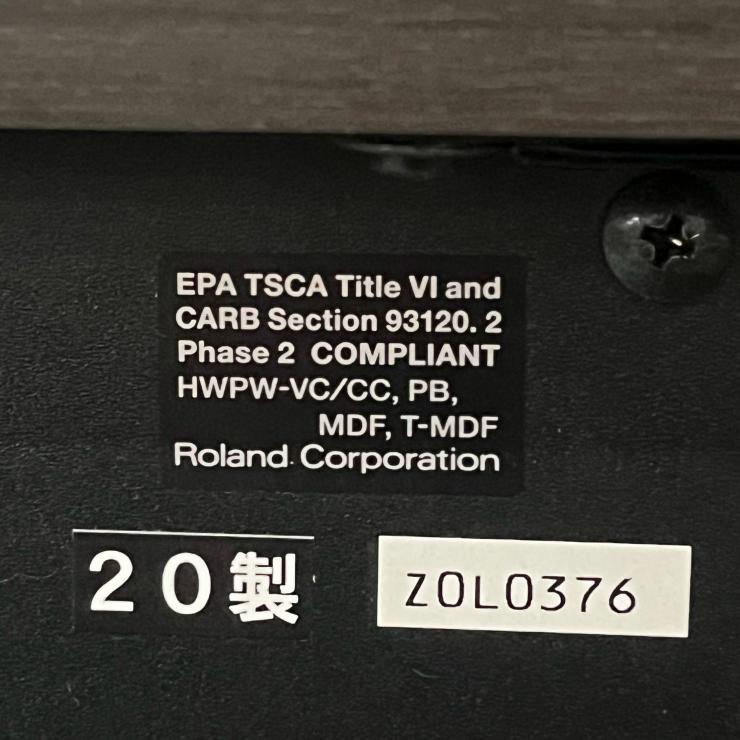 Roland ＆ karimoku ローランド カリモク KIYORA 電車ピアノ 2020年製 【現地受け取りのみ】【音出し可】【美品】_画像8