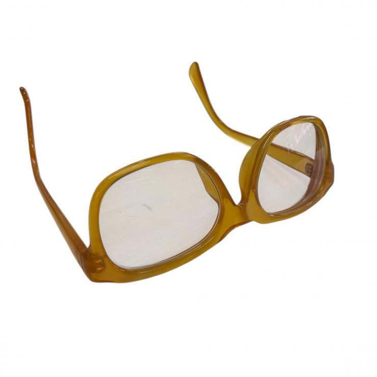 メガネフレーム 金具18金 K18 18金 ノーブランド メガネ 眼鏡 サングラス ゴールド 度入り 【中古品】_画像6