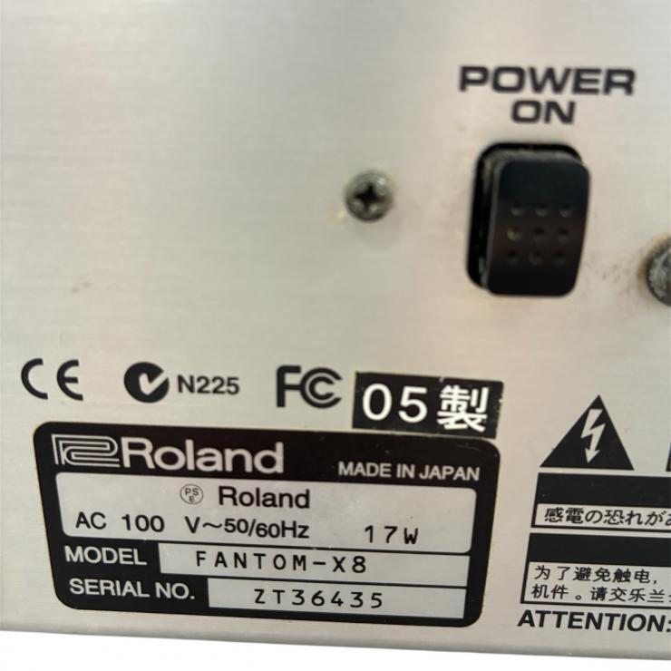 ROLAND Roland FANTOM-X8 синтезатор клавиатура 88 ключ клавиатура фортепьяно большой цвет LCD [ б/у товар ]