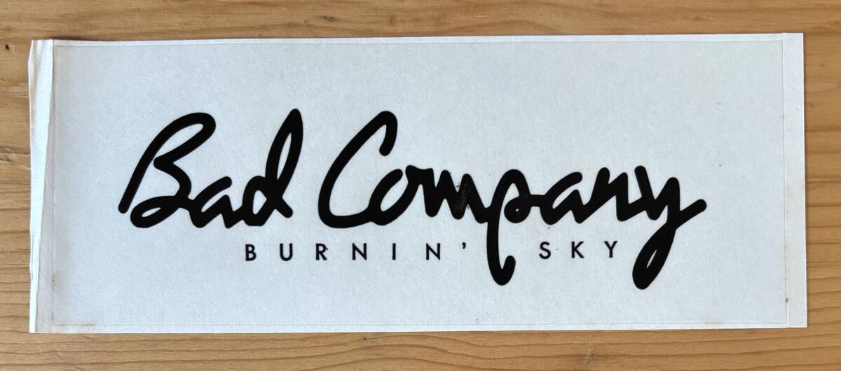 Bad Company / Burnin’ Sky ステッカー付き 帯付き LP レコード ILS-80785_画像6