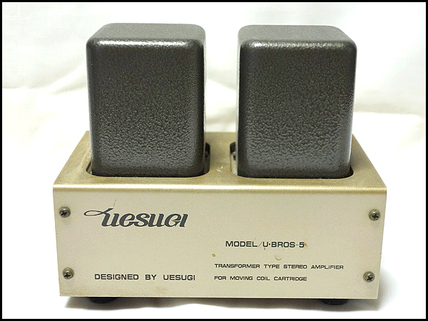 ■UESUGI 上杉 U-BROS-5 TypeL MCカートリッジ用トランス 中古現状品_画像2