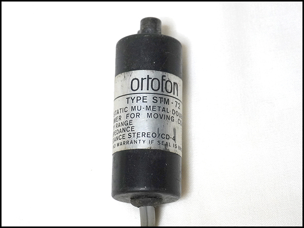 ■ortofon オルトフォン STM-72 MC昇圧トランス 中古現状品_画像2