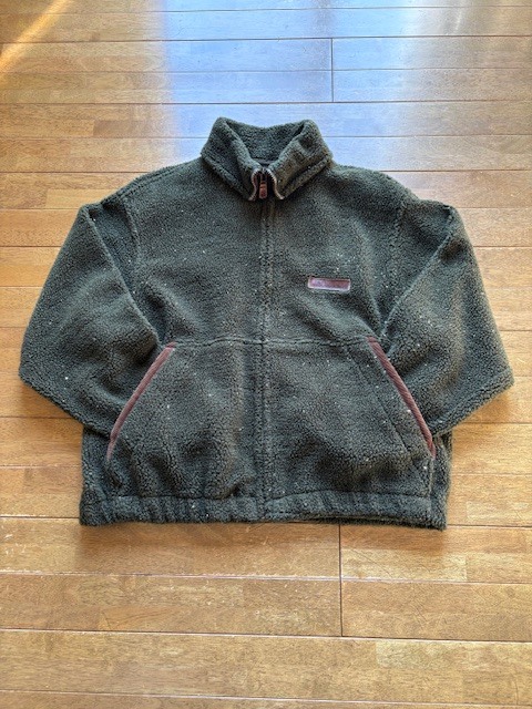 FILA SPORT　フリースジャケット　サイズXS　オリーブ（濃緑）_画像1