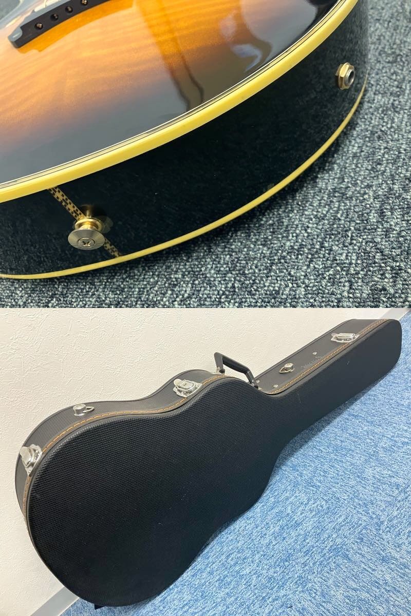  текущее состояние товар * Greco CSF-90 Made in Japan* Greco сделано в Японии арка верх f отверстие электроакустическая гитара жесткий чехол прилагается! утиль CSF90