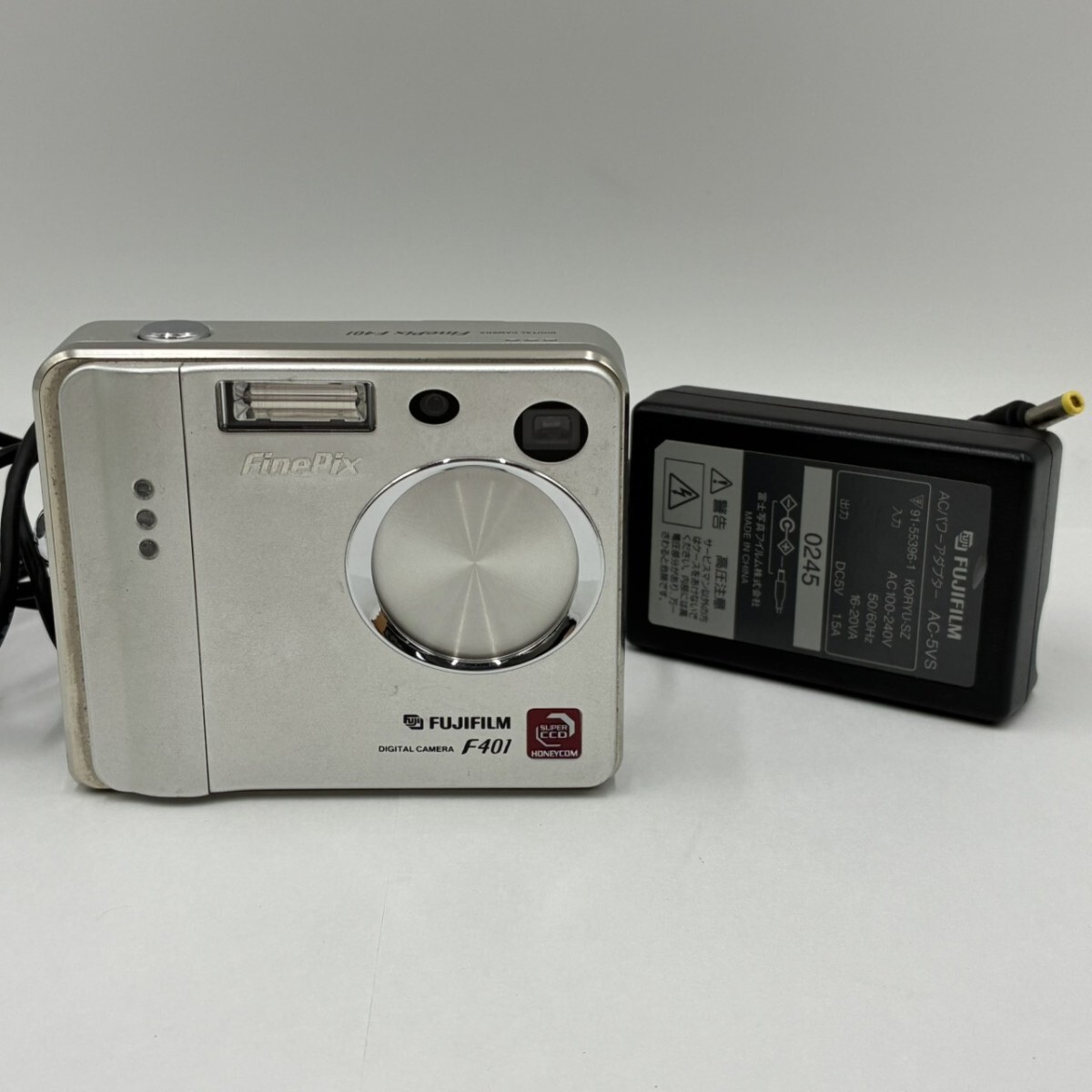 1円スタート デジタルカメラ SONY ソニー サイバーショット DSC-W320 富士フイルム FinePix F401 2台セット 可動未確認 S1116-7_画像1