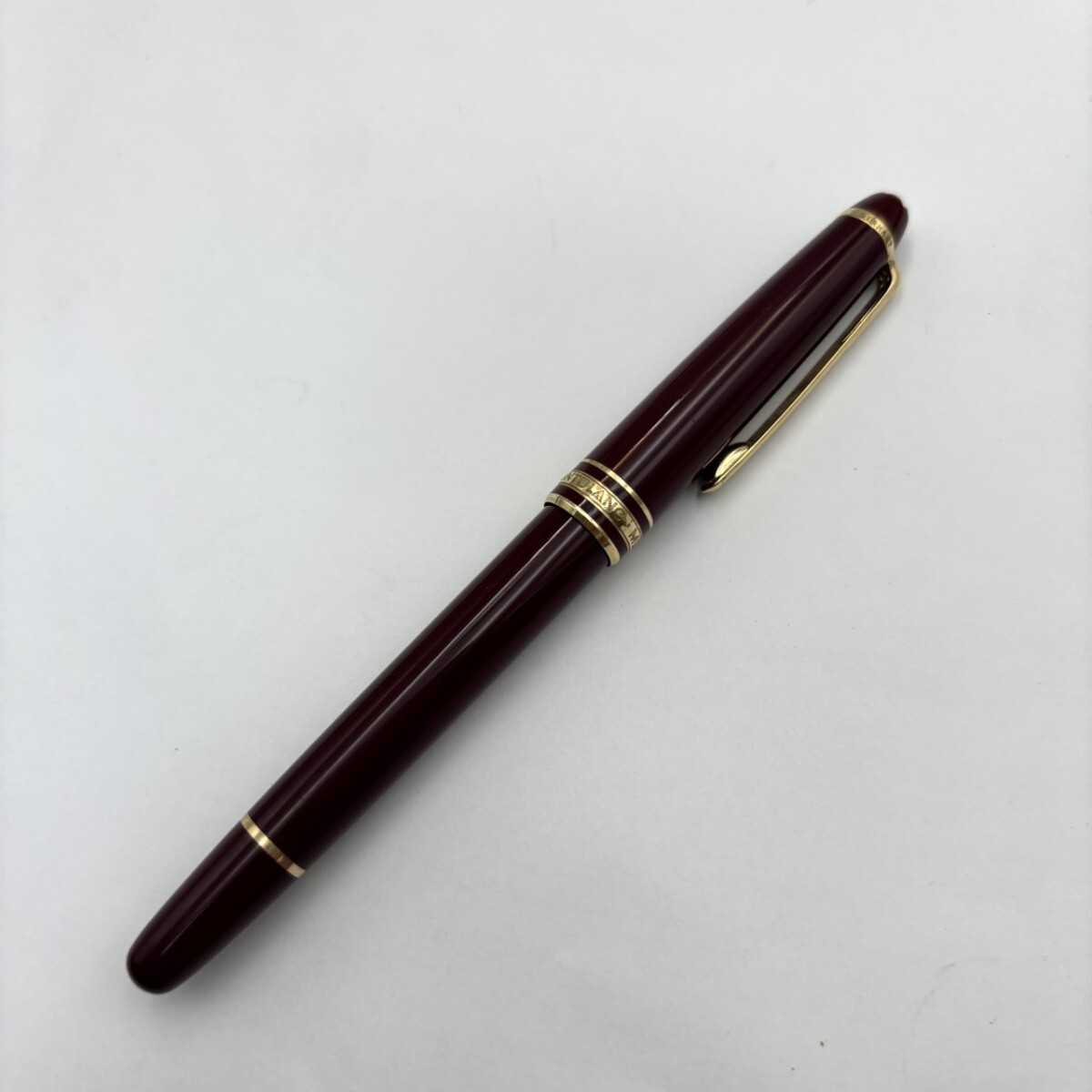 1円スタート モンブラン 万年筆 ボルドー 14Kペン先 Mont Blanc ay1117ヌ_画像1