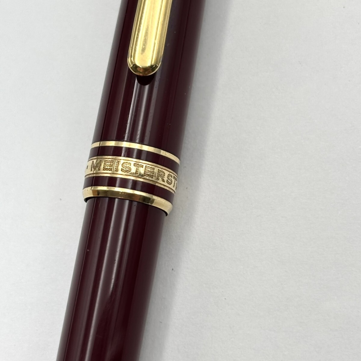 1円スタート モンブラン 万年筆 ボルドー 14Kペン先 Mont Blanc ay1117ヌ_画像2