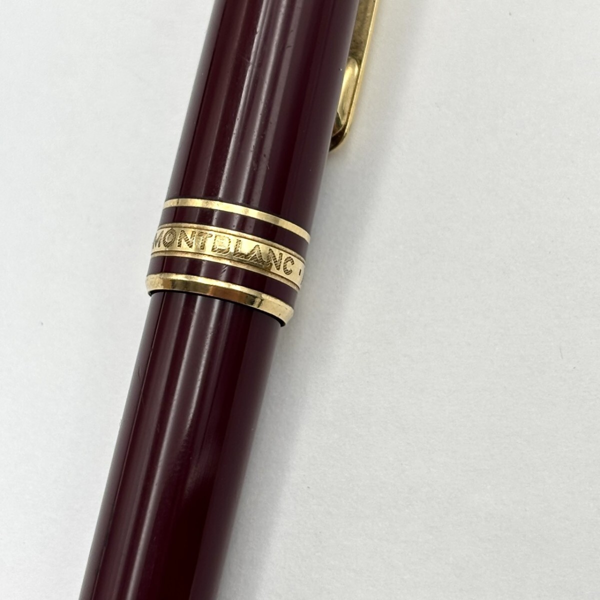 1円スタート モンブラン 万年筆 ボルドー 14Kペン先 Mont Blanc ay1117ヌ_画像3