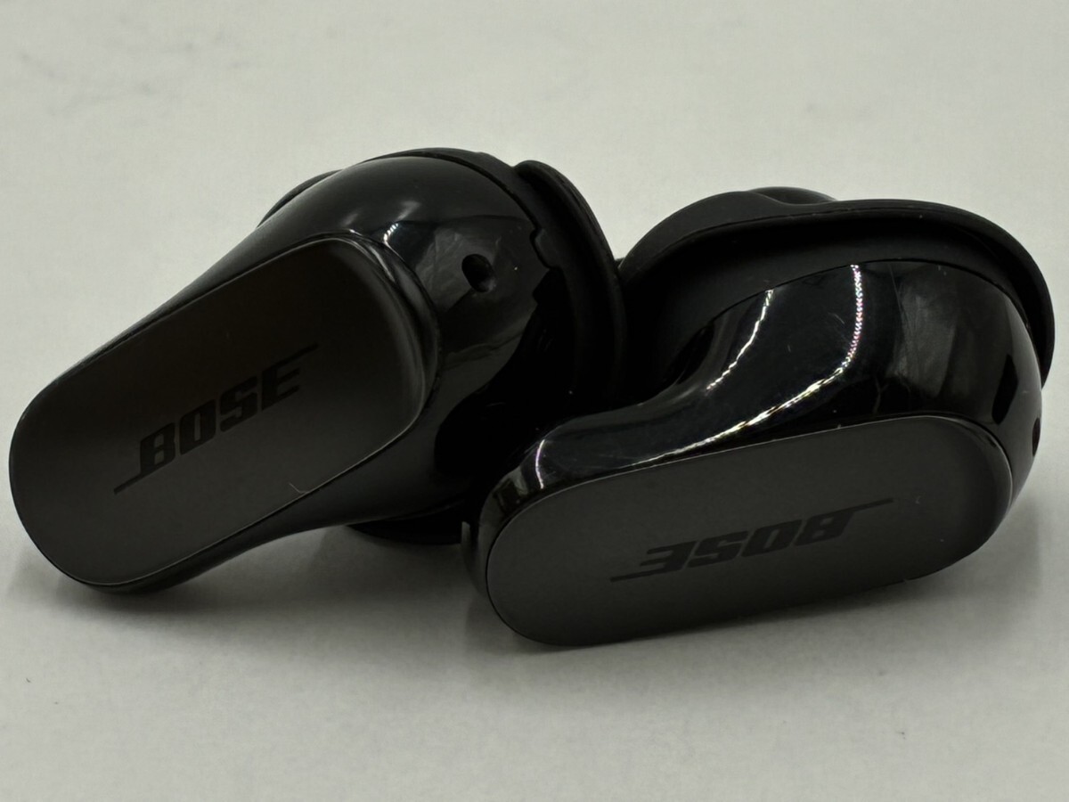 1円スタート 美品 Bose QuietComfort Ultra Earbuds 第2世代 ブラック ケース ケーブル付き 箱付き AY1101-8_画像5