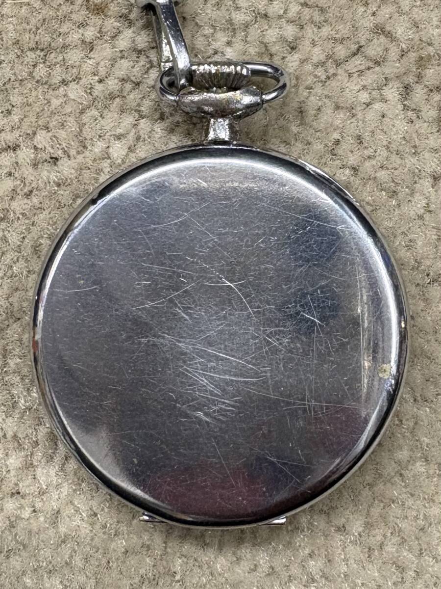 昭和レトロ　アンティーク　手巻き　TAVANNES WATCH タバン　懐中時計　17石　動作品_画像3