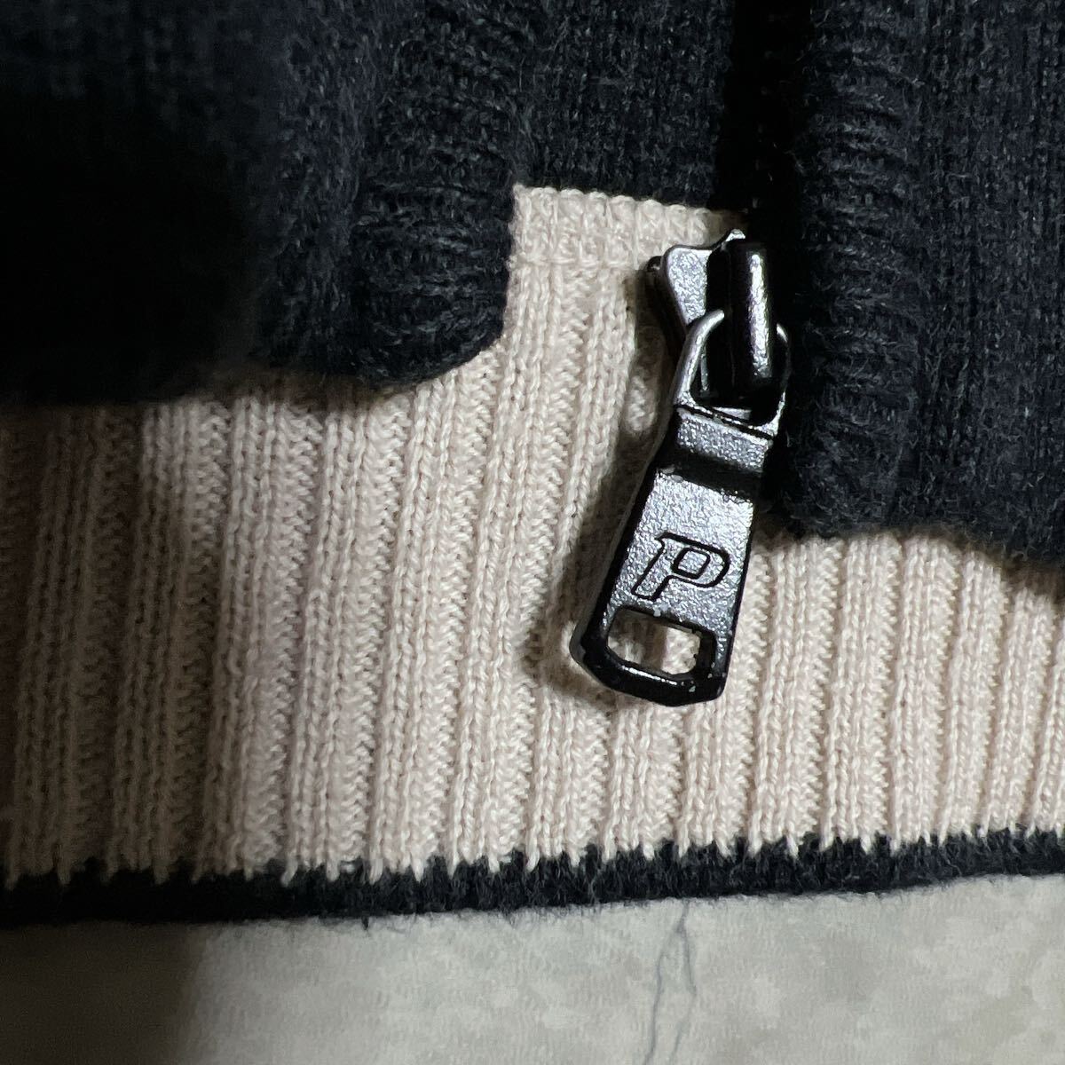 PeakPerformance Cotton Drivers Knit ピークパフォーマンス ドライバーズニット ジップアップ ニット セーター_画像9