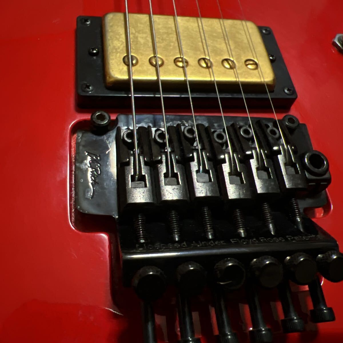 B.C.Rich IRONBIRD Floyd Rose アイアンバード　フロイドローズ　赤　 エレキギター_画像4
