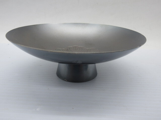  оригинальный серебряный товар посуда для сакэ 92.1g[ оригинальный серебряный печать входить оригинальный серебряный sake чашечка для сакэ Mishima большой фирма 11.6xh3.7cm] не использовался товар SILVER