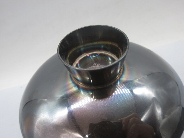  оригинальный серебряный товар посуда для сакэ 92.1g[ оригинальный серебряный печать входить оригинальный серебряный sake чашечка для сакэ Mishima большой фирма 11.6xh3.7cm] не использовался товар SILVER