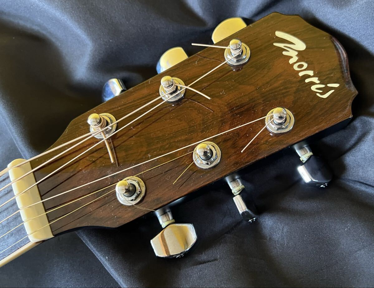  редкий редкость Morris TC-1J электроакустическая гитара жесткий чехол имеется Morris прекрасный товар есть перевод акустическая гитара Takamine сделано в Японии 