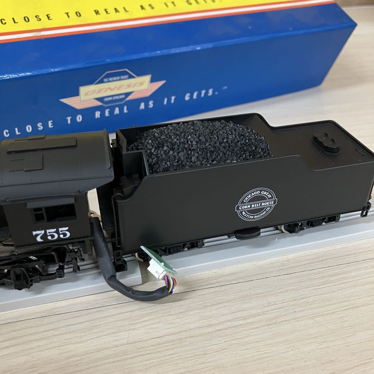 2 ATHEANN アサーン GENESIS 鉄道模型 HOゲージ mikado 蒸気機関車　G9020 詳細未検品 現状販売_画像3