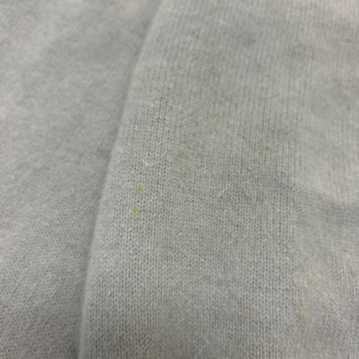 CORDIER コルディア カーディガン ニット セーター ウール アンゴラ ビジュー スパンコール グレー 40_画像4