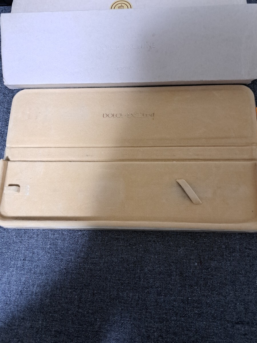【空ケース２点】セイコー ドルチェ　　　 エクセリーヌ　 SEIKO Dolce Exceline 空箱 ケース ボックス 純正 _画像3