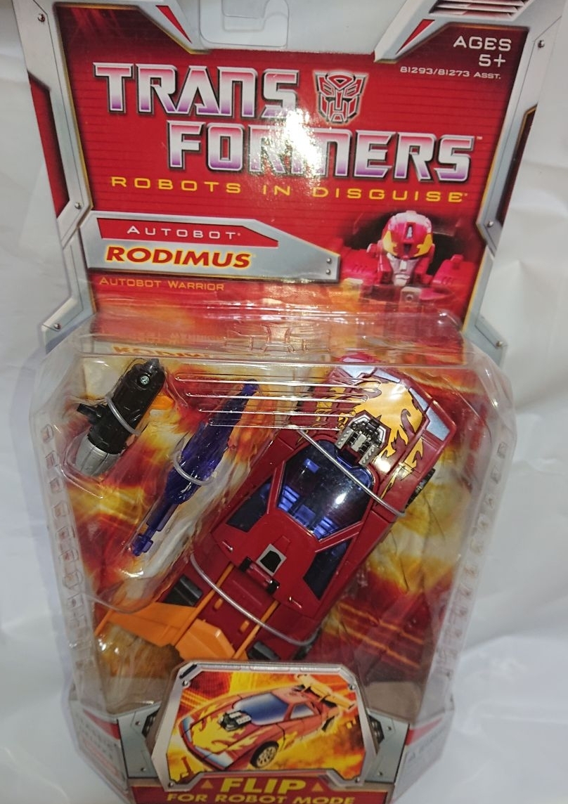 【新品未開封品】海外版 変形 ヘンケイ クラシックス ホットロディマス デラックスクラス トランスフォーマー_画像2