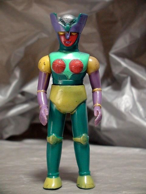 マジンガーZ ⑤ ポピー 当時物 ソフビ人形 ダイアナンA 「検 東映 旧バンダイ マスダヤ クローバー ロボット タケミ メディコム ベアモデル_画像2
