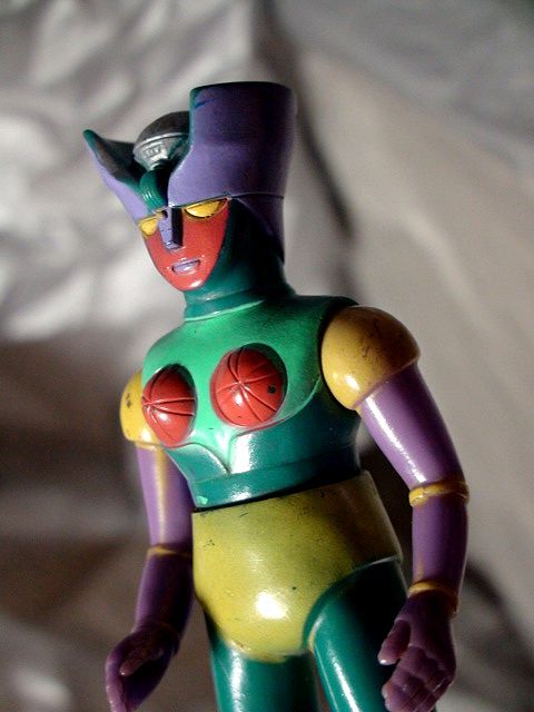 マジンガーZ ⑤ ポピー 当時物 ソフビ人形 ダイアナンA 「検 東映 旧バンダイ マスダヤ クローバー ロボット タケミ メディコム ベアモデル_画像5