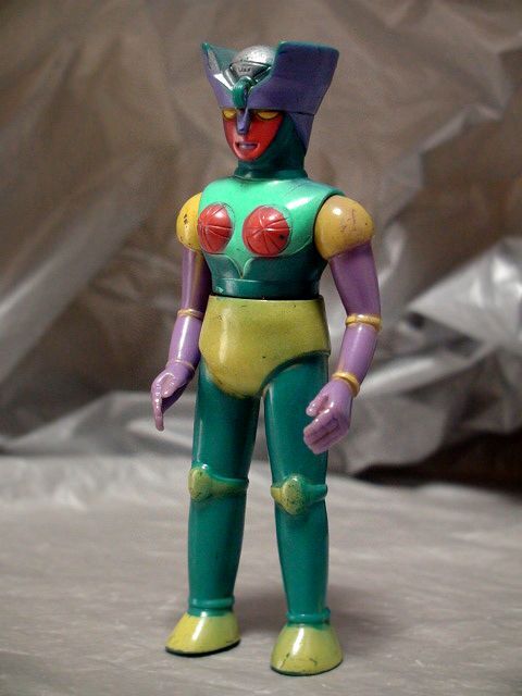 マジンガーZ ⑤ ポピー 当時物 ソフビ人形 ダイアナンA 「検 東映 旧バンダイ マスダヤ クローバー ロボット タケミ メディコム ベアモデル_画像4