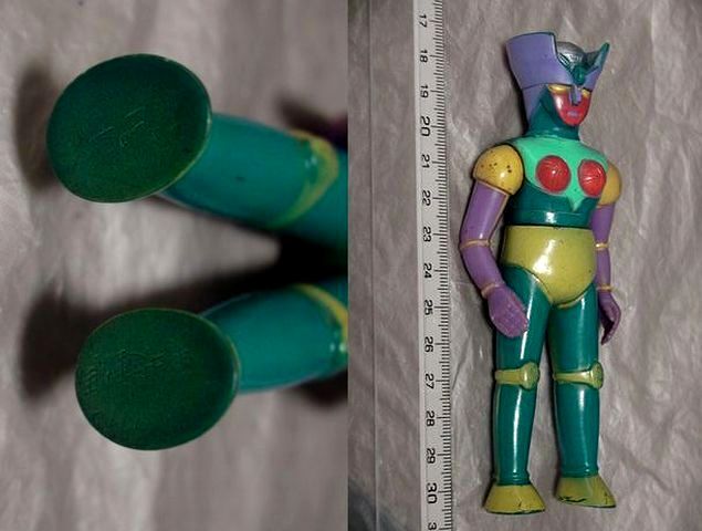 マジンガーZ ⑤ ポピー 当時物 ソフビ人形 ダイアナンA 「検 東映 旧バンダイ マスダヤ クローバー ロボット タケミ メディコム ベアモデル_画像10