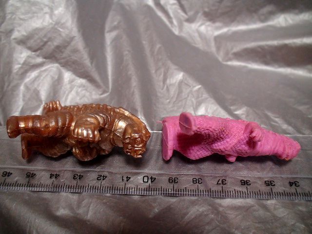 ウルトラマン ② おまけ 食玩 怪獣 消しゴム 人形 キーラ+ベムラー セット「検 ウルトラ作戦第一号 宇宙船救助命令 円谷 特撮 ポピー 丸越_画像9