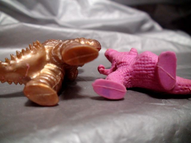 ウルトラマン ② おまけ 食玩 怪獣 消しゴム 人形 キーラ+ベムラー セット「検 ウルトラ作戦第一号 宇宙船救助命令 円谷 特撮 ポピー 丸越_画像8