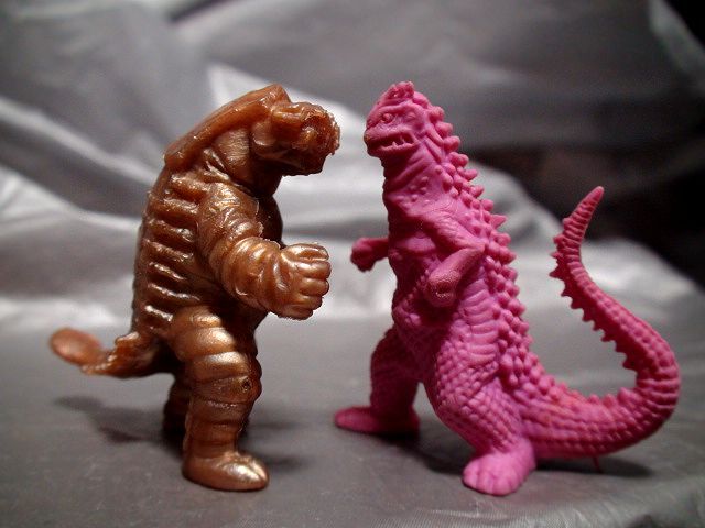 ウルトラマン ② おまけ 食玩 怪獣 消しゴム 人形 キーラ+ベムラー セット「検 ウルトラ作戦第一号 宇宙船救助命令 円谷 特撮 ポピー 丸越_画像6