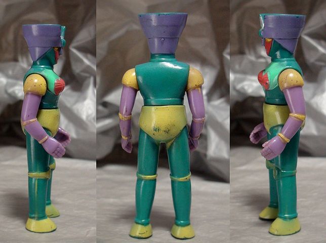 マジンガーZ ⑤ ポピー 当時物 ソフビ人形 ダイアナンA 「検 東映 旧バンダイ マスダヤ クローバー ロボット タケミ メディコム ベアモデル_画像9