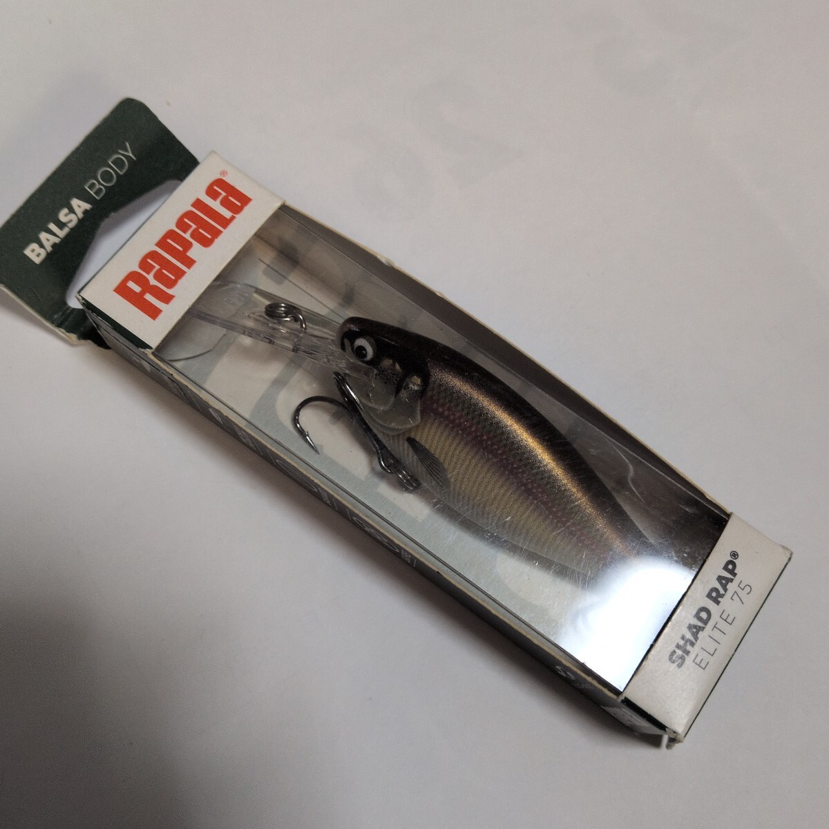 ラパラ (Rapala) シャッドラップエリート 7.5cm GDWK (ギルディッドワカサギ) SRE75_画像1
